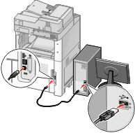 Usb cable computer to printer