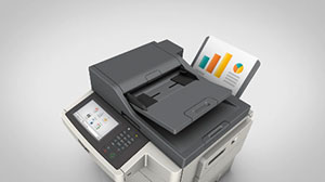 Lexmark 28E0264 CX510DE MFP Laserdrucker 