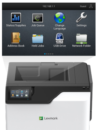 Lexmark CS730de - Imprimante laser couleur recto-verso – Binatek