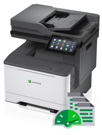 Impresora multifunción láser color serie CX420, Lexmark