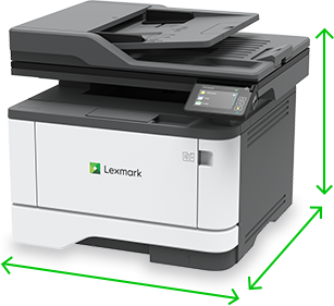 MX331 MX431 Multifunction Monochrome Laser Printer | Lexmark 
