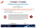 Certificado de criterios comunes