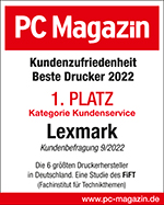 Kundenzufriedenheit-Beste-Drucker-2022-Kundenservice-Lexmark