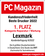 Kundenzufriedenheit-Beste-Drucker-2022-Reparatur_Wartung-Lexmark