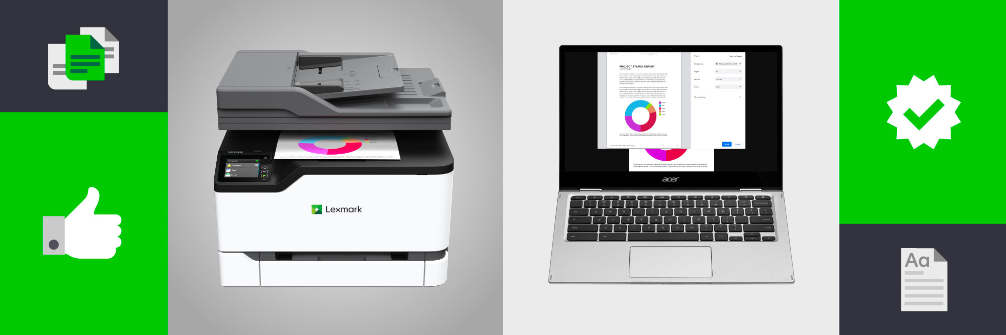Best printer for Chromebook Lexmark SMB