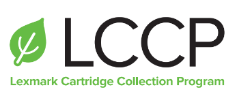 Logotipo do Programa de coleta de cartuchos da Lexmark
