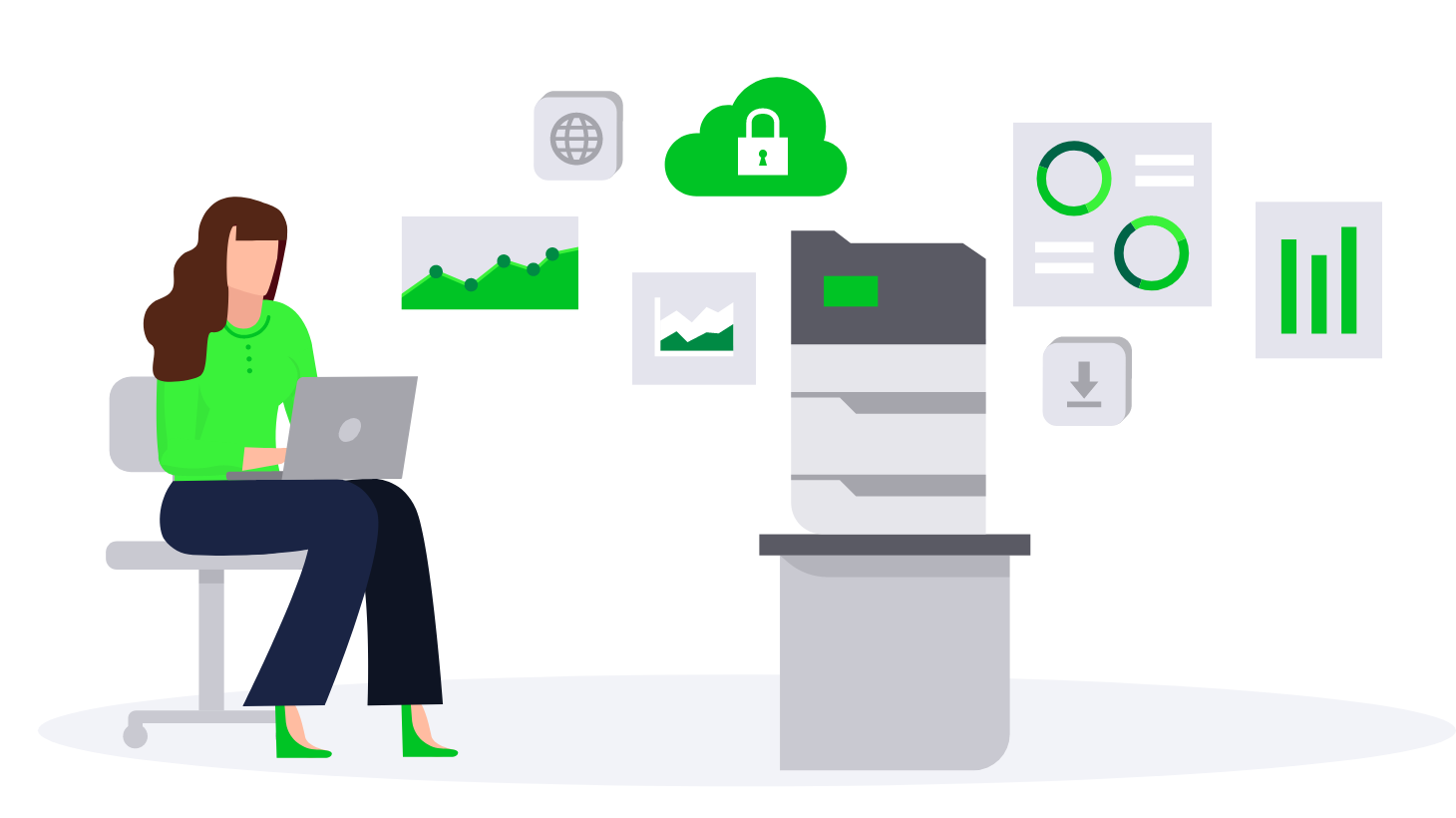 Managed print services interactive analytics from Lexmark Managed print services interactive analytics from Lexmark