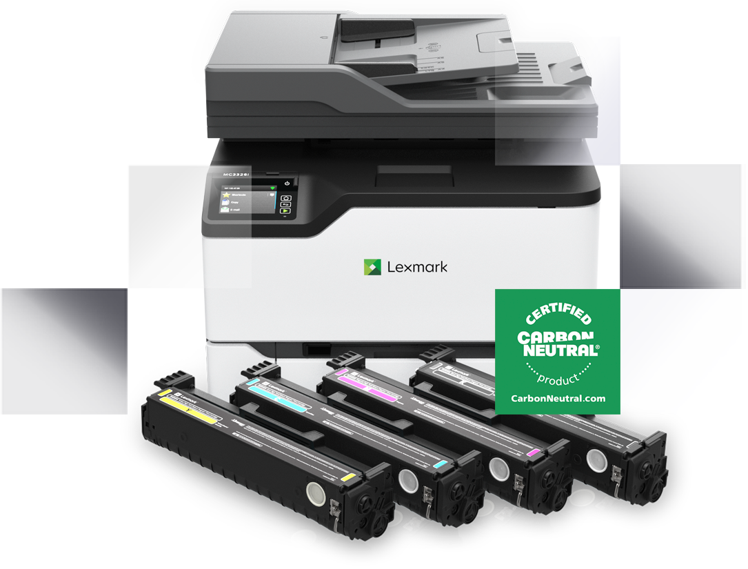 Lexmark OnePrint Printer plus toner MC3326i