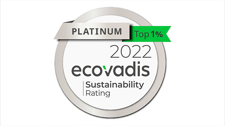 Lexmark erhält Platin-Bewertung von EcoVadis für Leistungen im Bereich Nachhaltigkeit