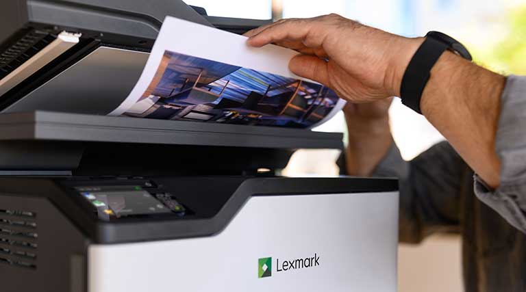 Lexmark GO Line Series MC3426i scanning