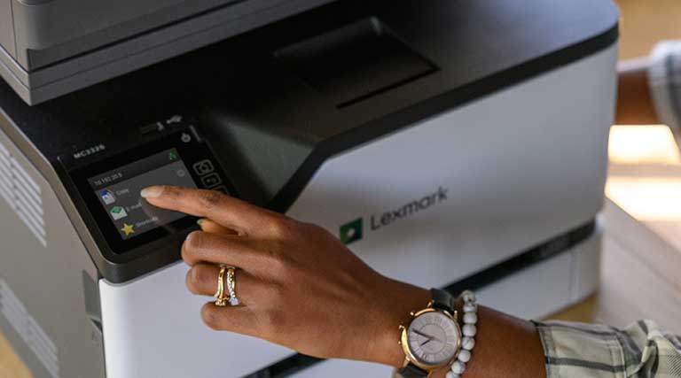 Lexmark All-in-One-Drucker mit Touchscreen