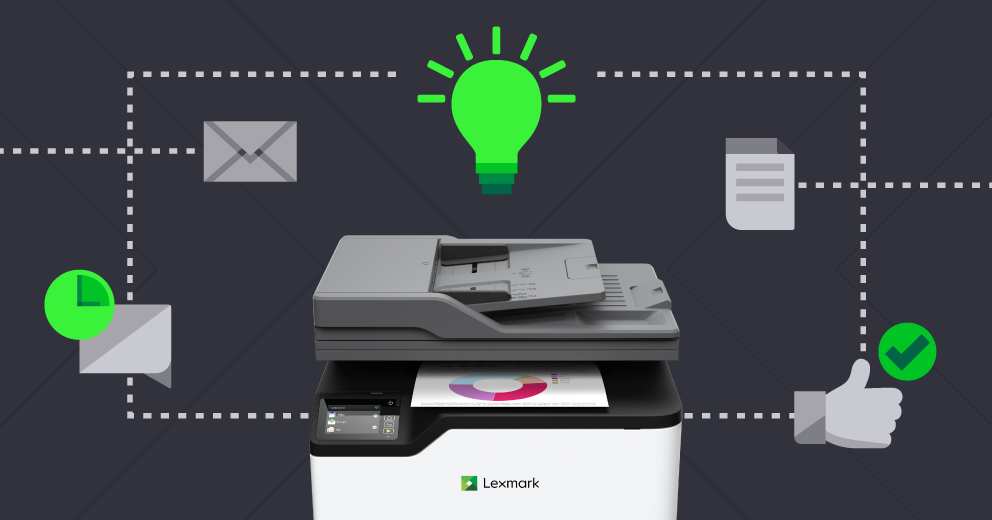 Lexmark GO Line small business printer letter labels tips