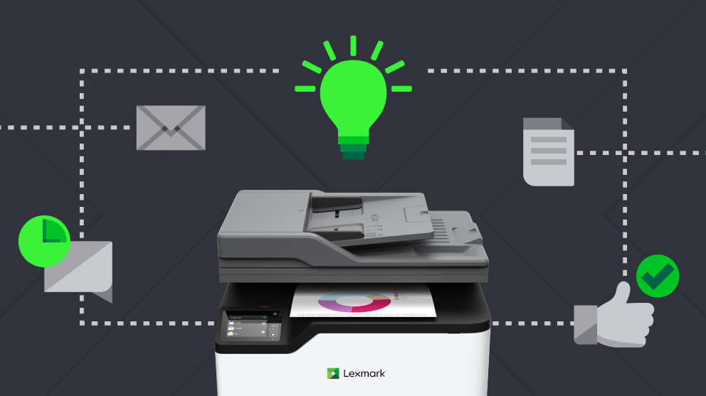 Lexmark GO Line small business printer letter labels tips