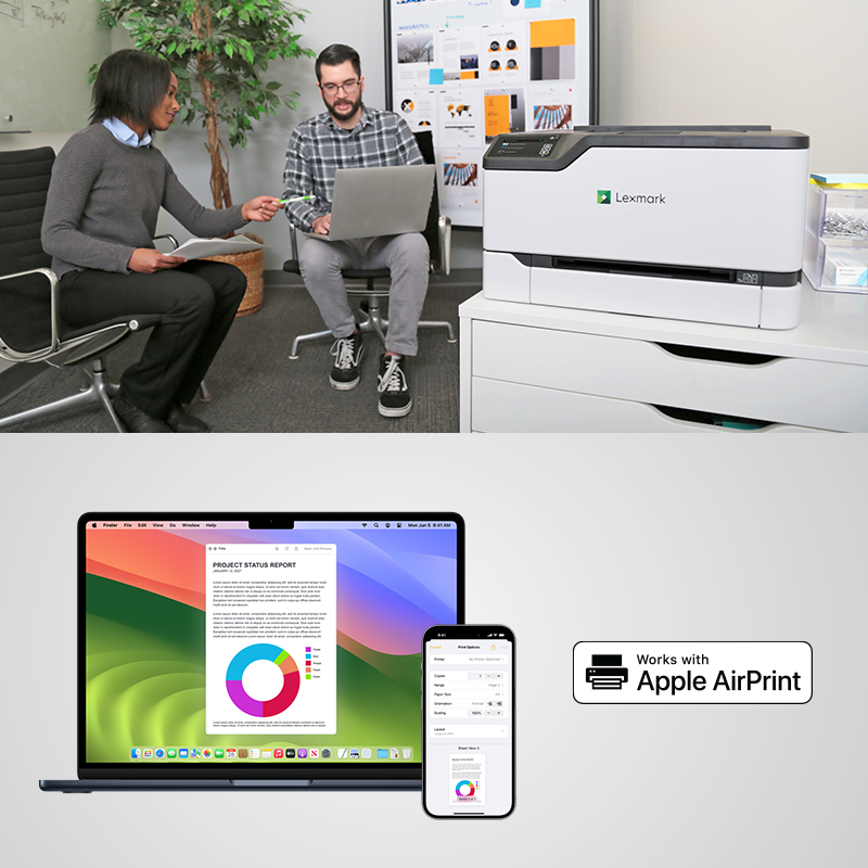 Printers for Apple devices using AirPrint