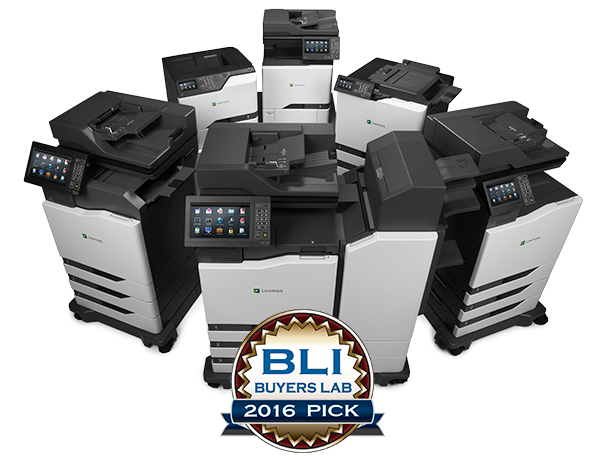 Новые цветные принтеры с эмблемой «BLI buyers lab 2015 pick» (Выбор независимой лаборатории BLI 2015)